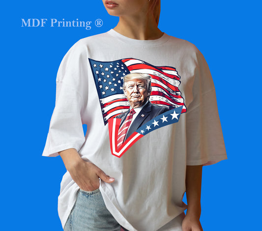 Trump Yes - Full Color Transfer DTF